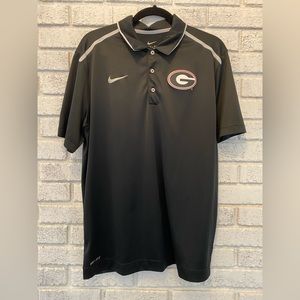 Georgia Bulldogs Nike Dri-fit Polo. Men’s Size L. EUC